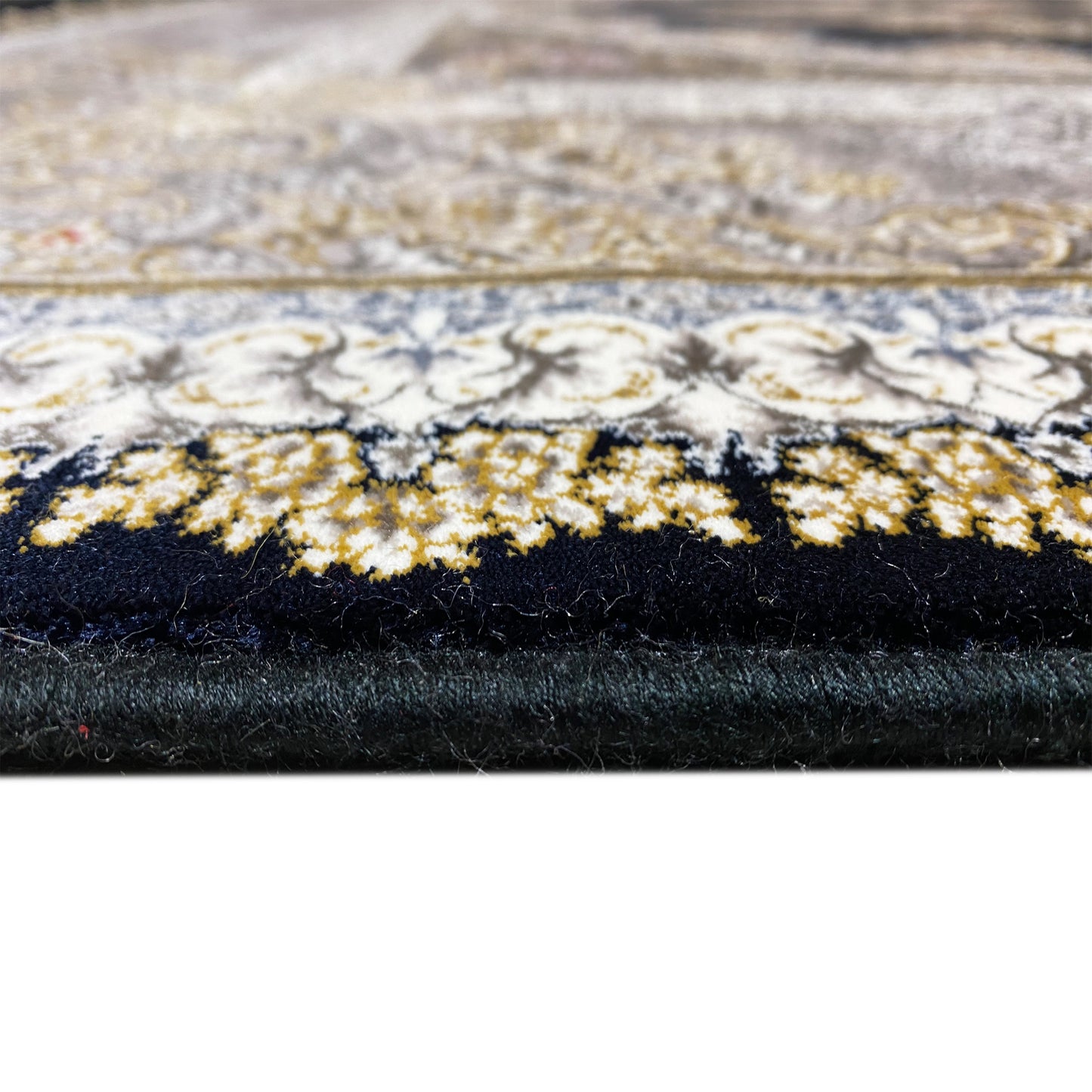 Tapete azul marinho 170x240cm