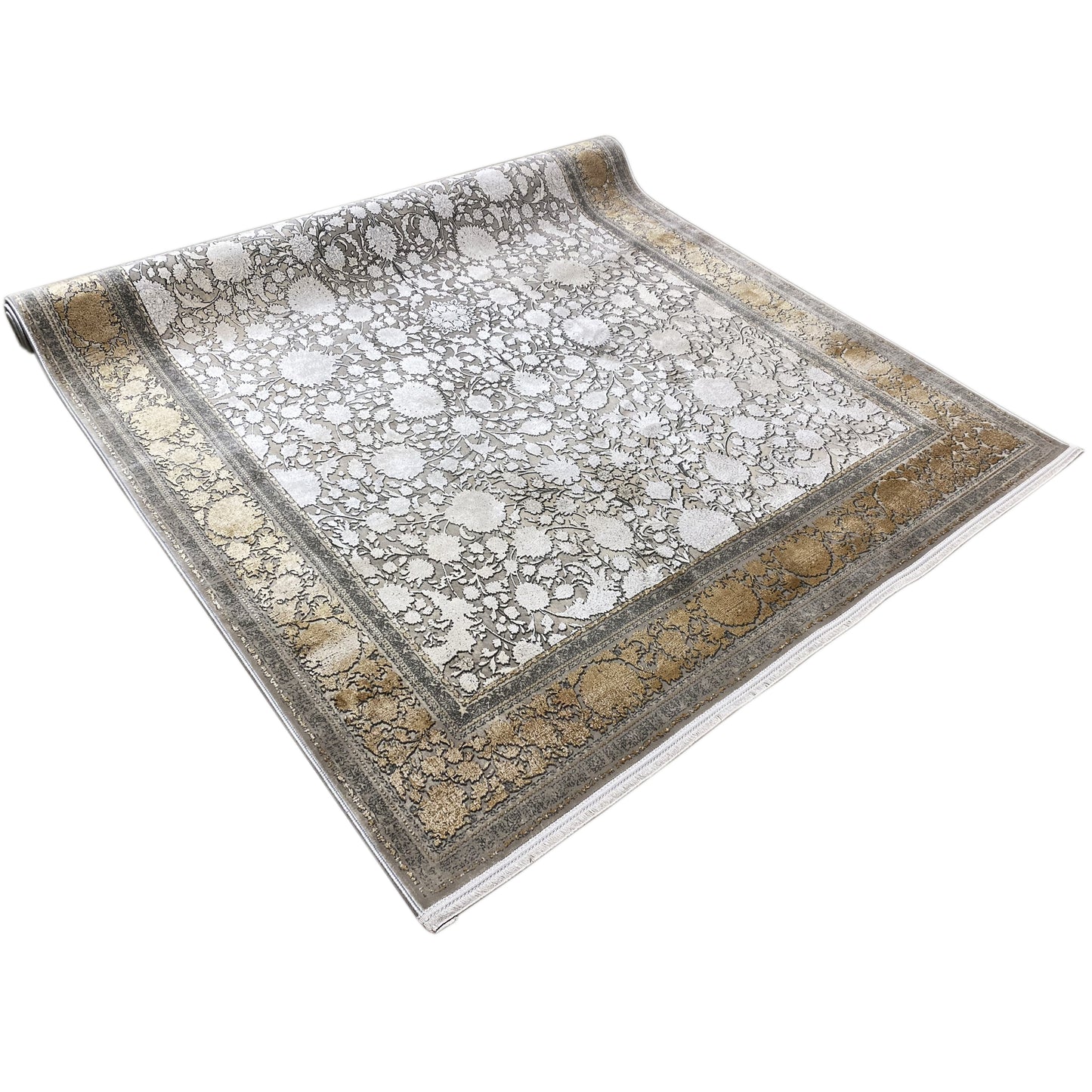 Tapete Prateado-Dourado 170x240cm