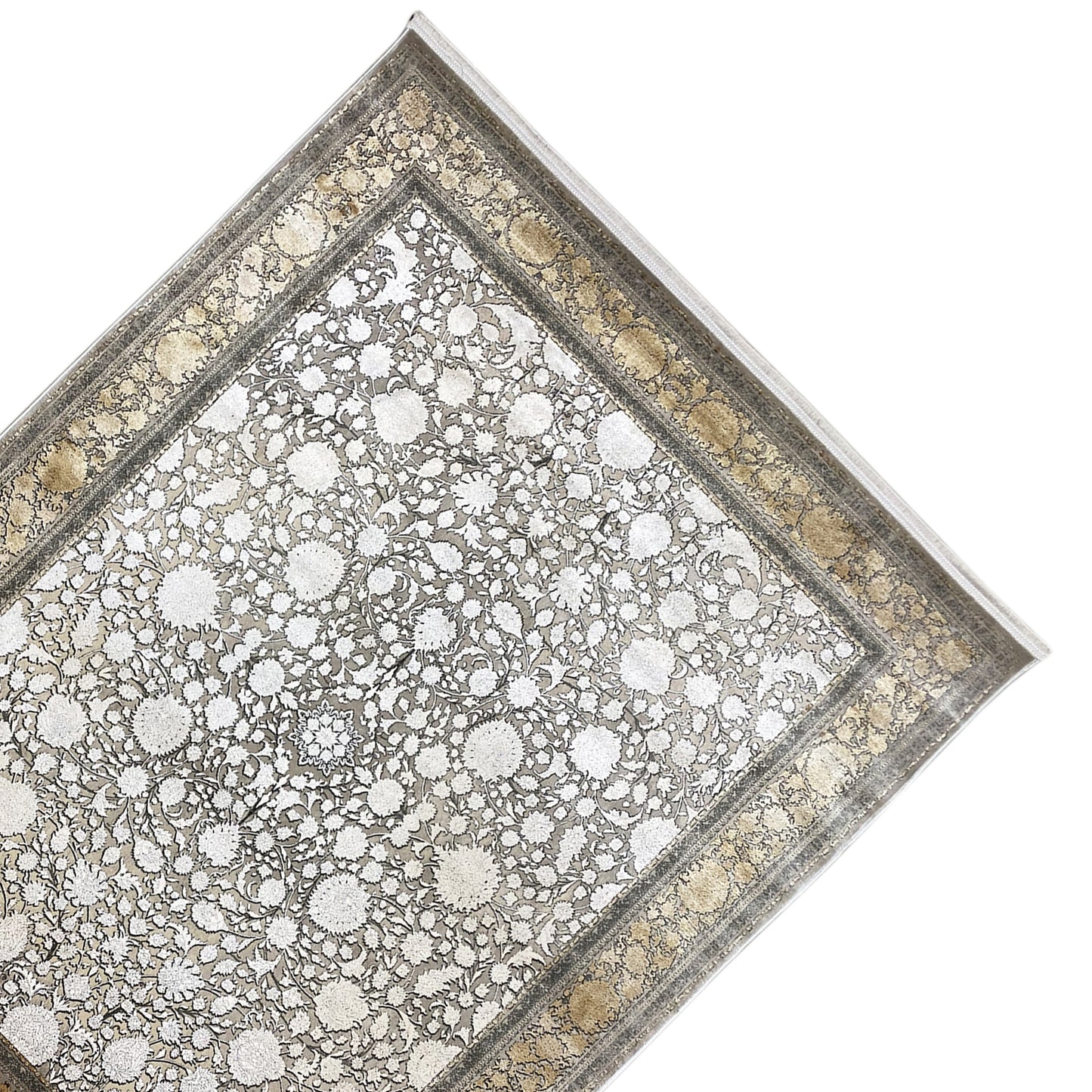 Tapete Prateado-Dourado 170x240cm