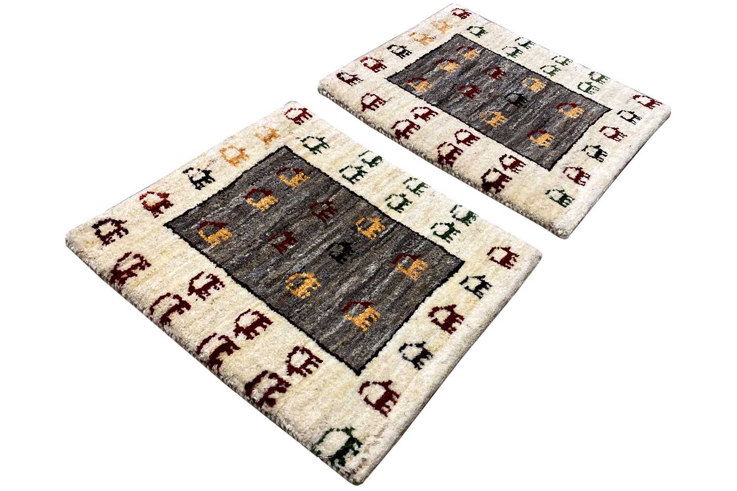 Gabbeh Teppich (43x37 cm) - German Carpet Shop