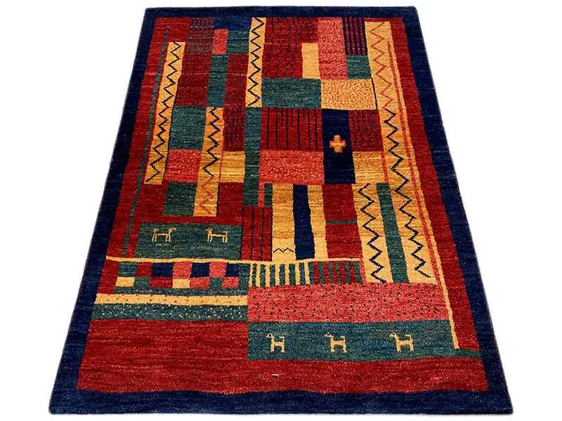 Gabbeh Teppich (140x100 cm) - German Carpet Shop