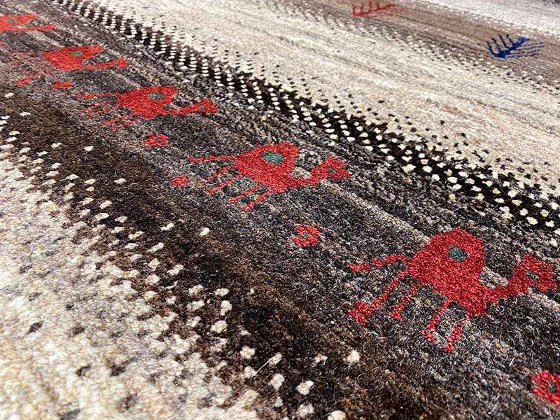 Gabbeh Teppich (193x117 cm) - German Carpet Shop