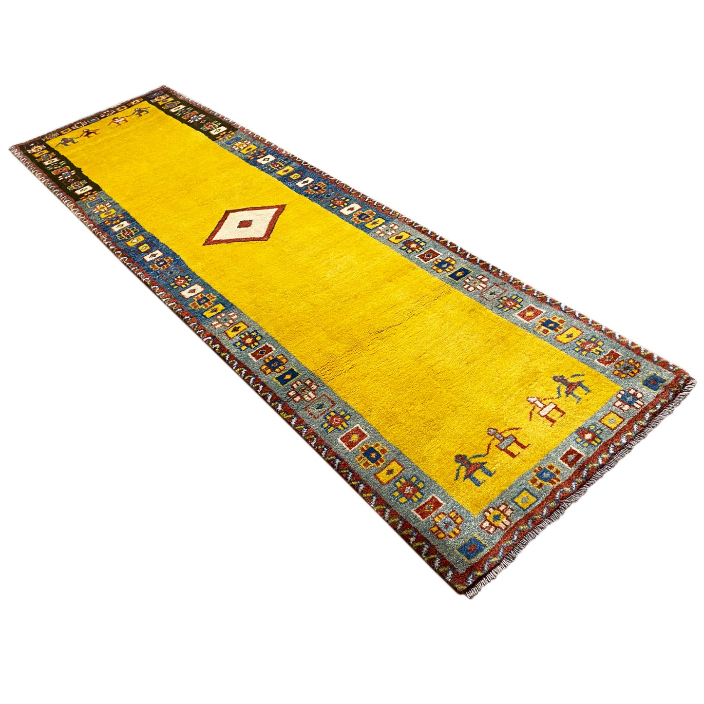 Passadeira Gabbeh 303x88 cm