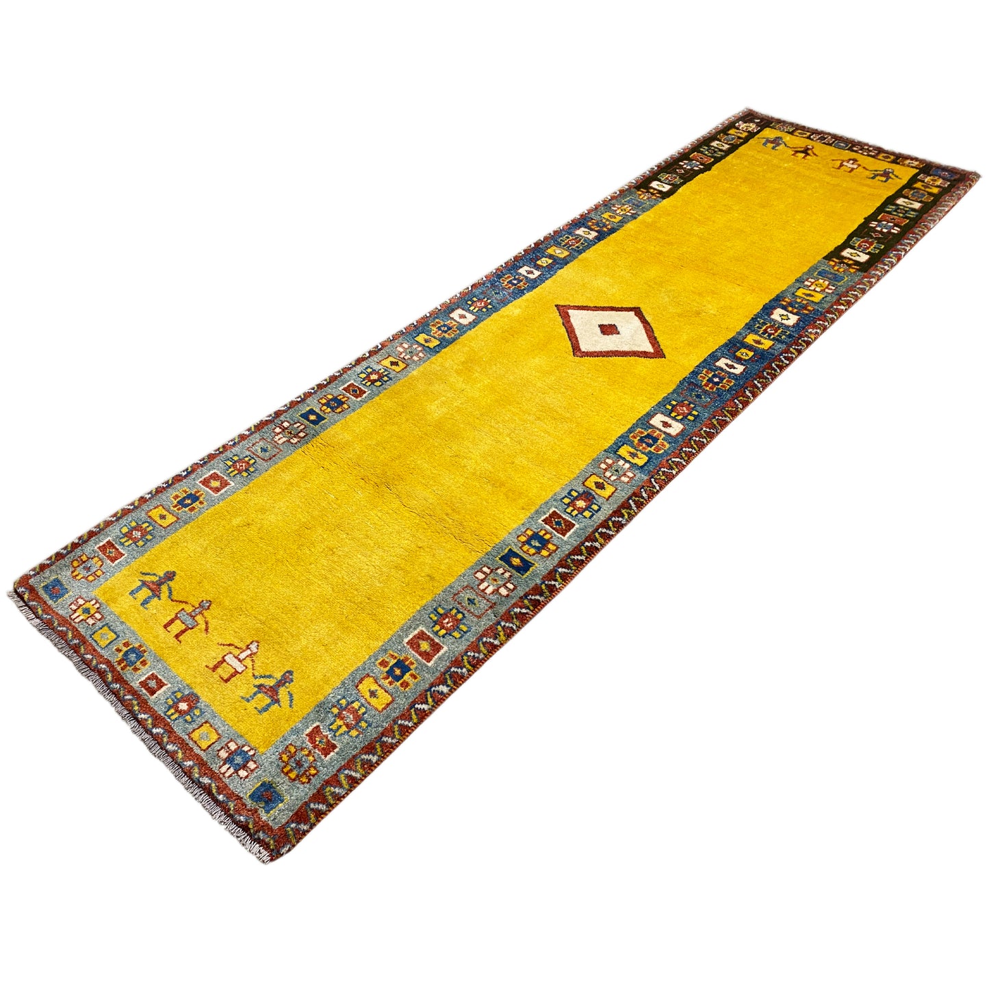 Passadeira Gabbeh 303x88 cm