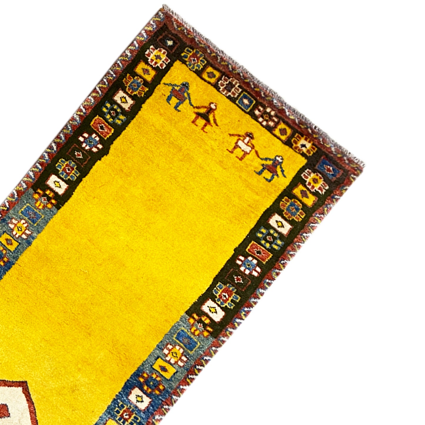 Passadeira Gabbeh 303x88 cm