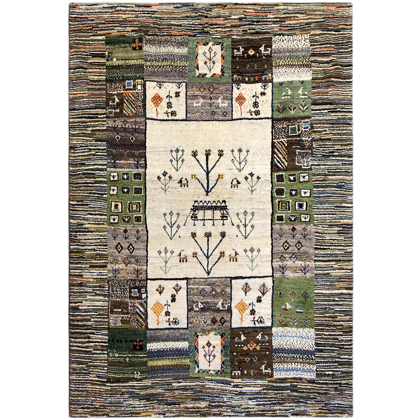 Tapete Gabbeh 210x153 cm