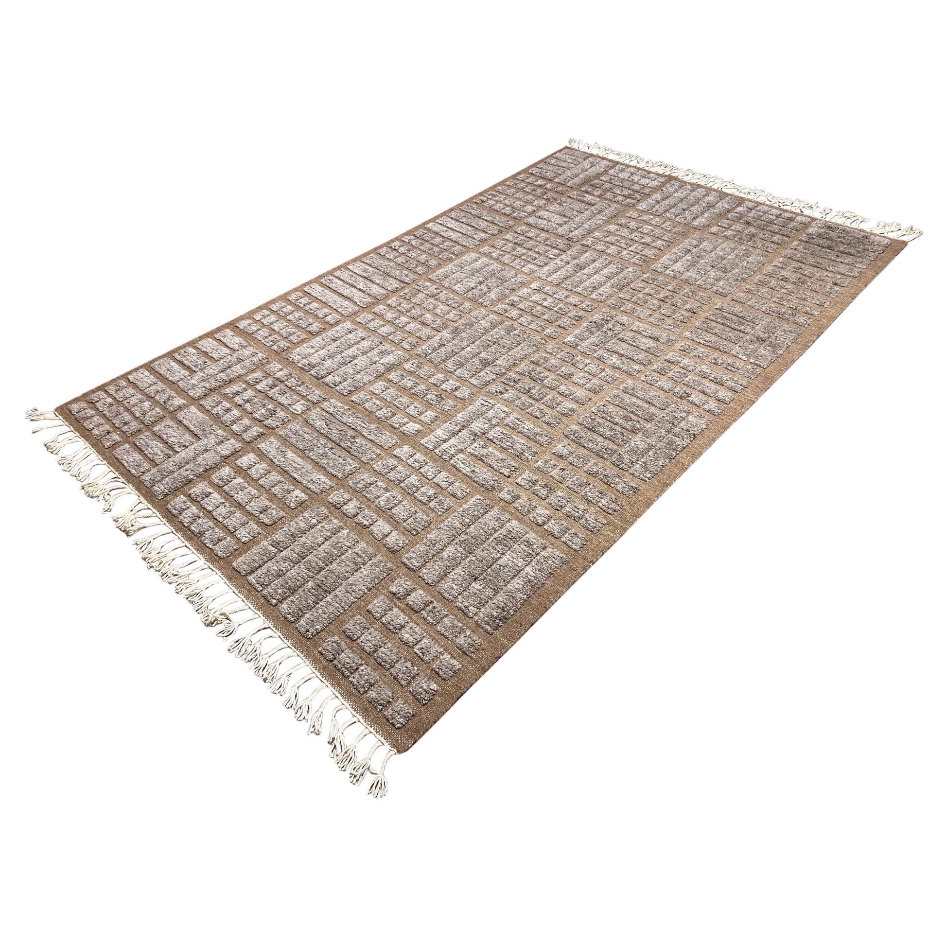 Brauner Teppich 260x165cm - German Carpet Shop