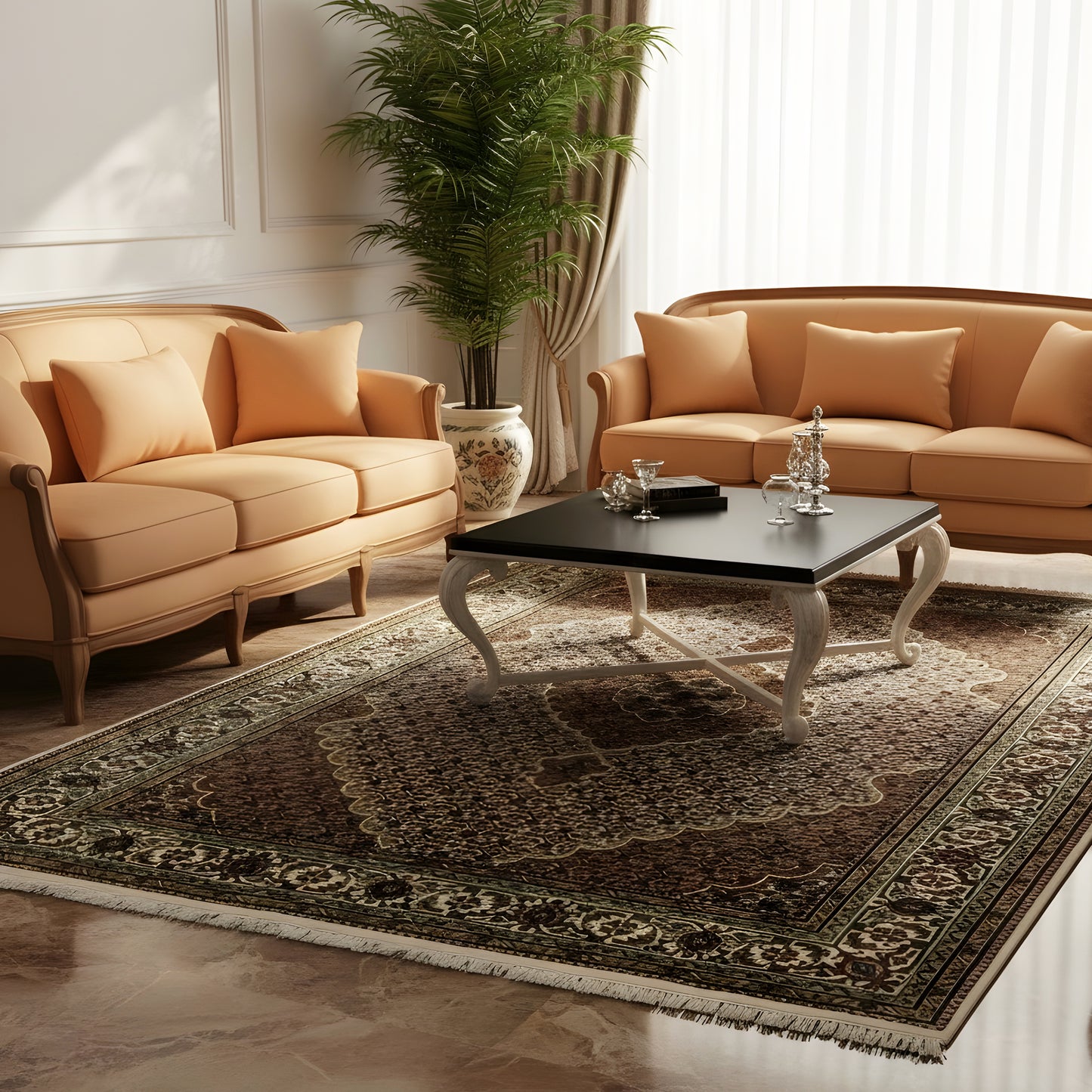 Tapete Indo Täbriz - (245x170 cm)