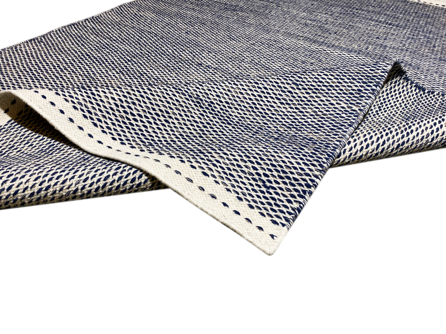 Tapete Kelim Azul Marinho - 160x230 cm