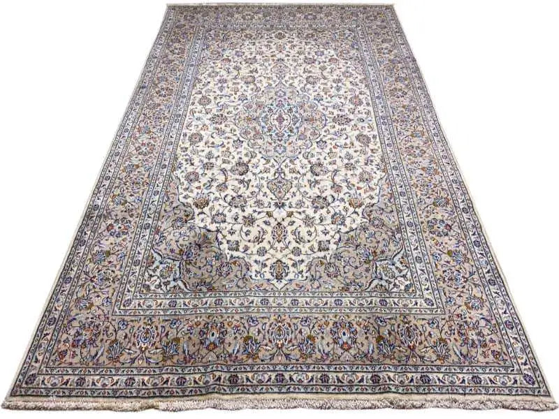 Keshan - Beige (349x242 cm) - German Carpet Shop