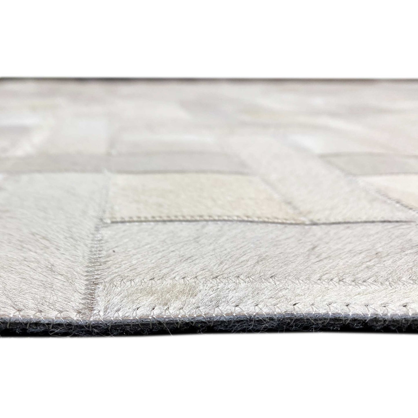 Eleganter gewebter Lederteppich – 250x155 cm - German Carpet Shop