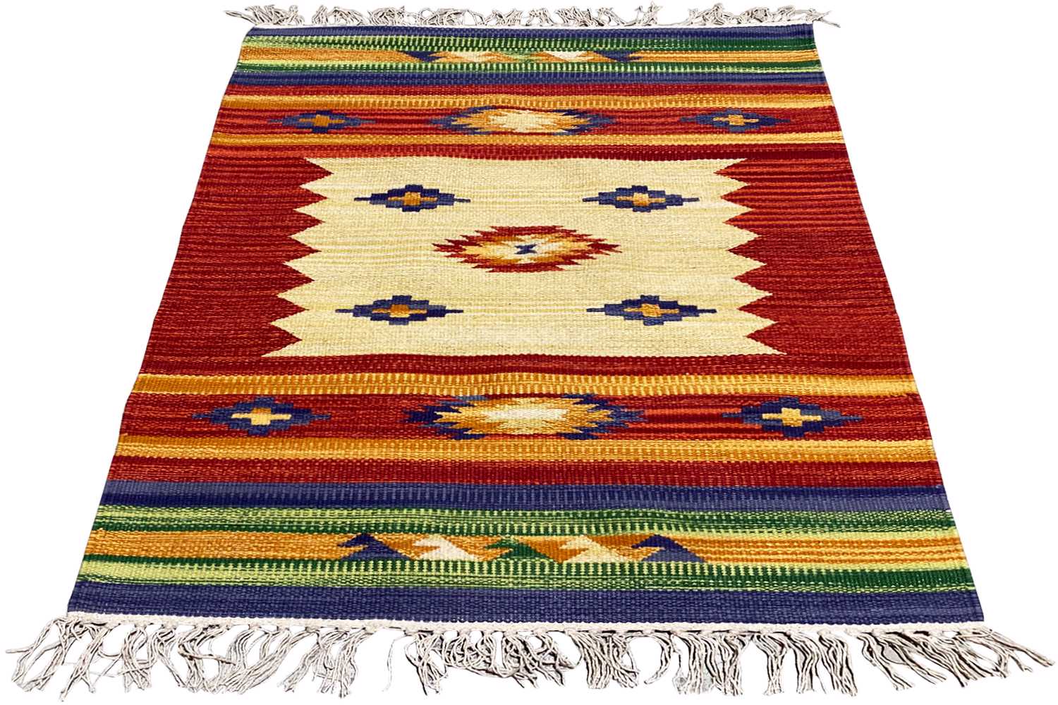 Moderne Kelim Teppiche - Samak (60x90 cm) - German Carpet Shop