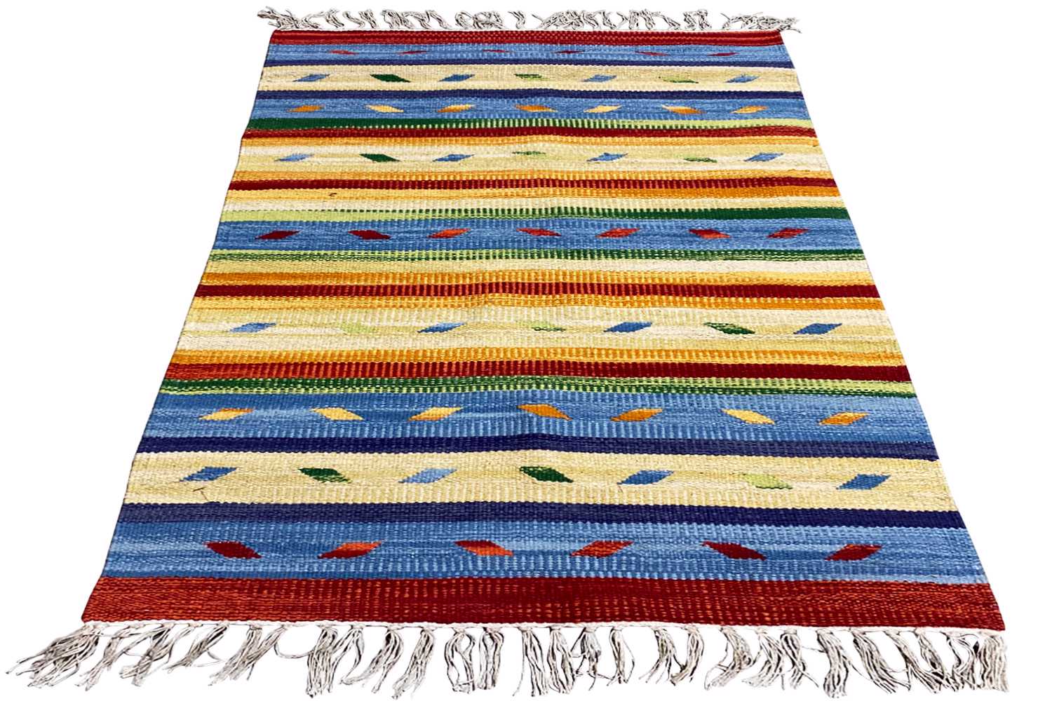Moderne Kelim Teppich - Samak (60x90 cm) - German Carpet Shop