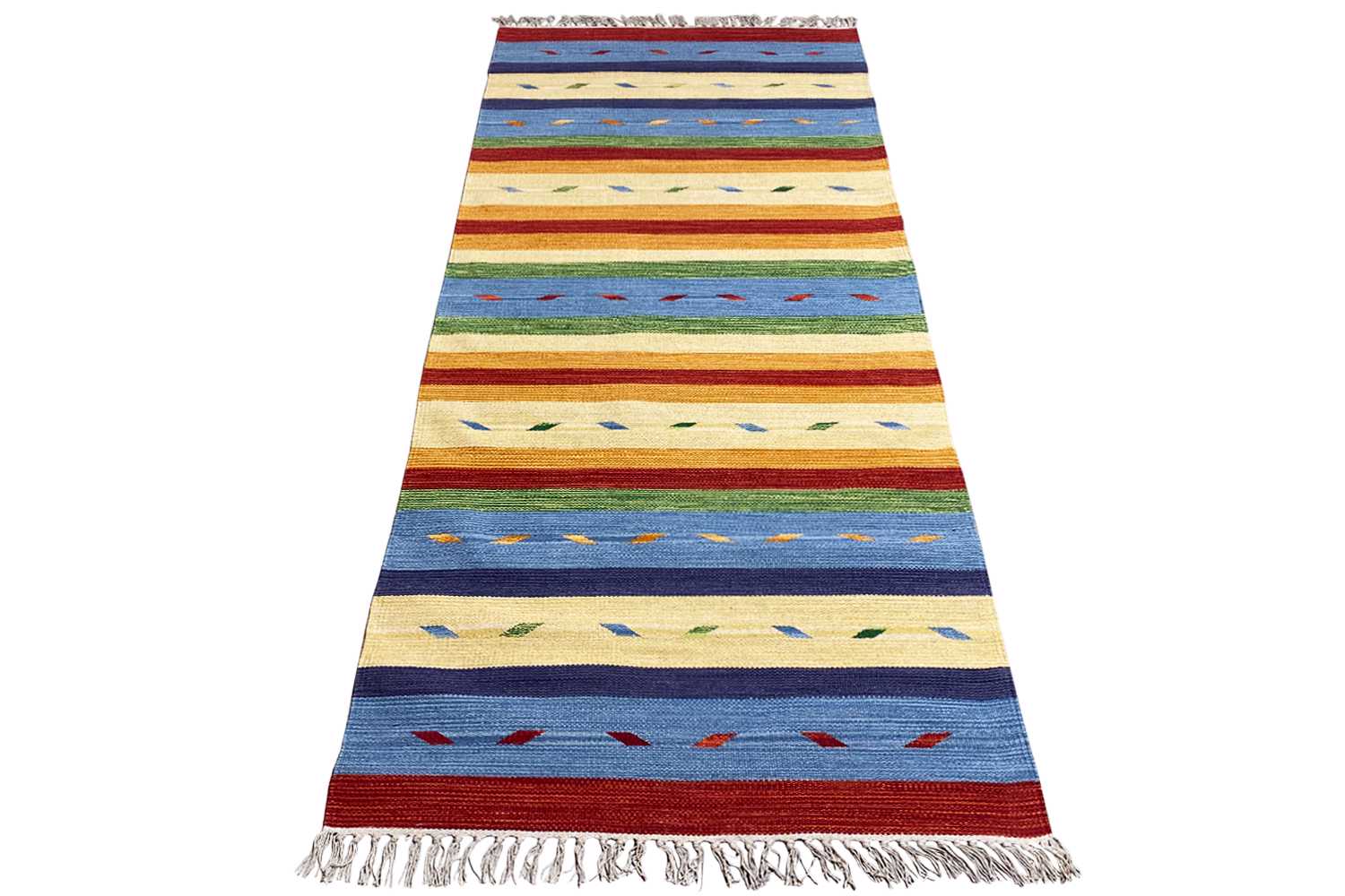 Moderner Kelim Teppich - Samak (80x200 cm) - German Carpet Shop