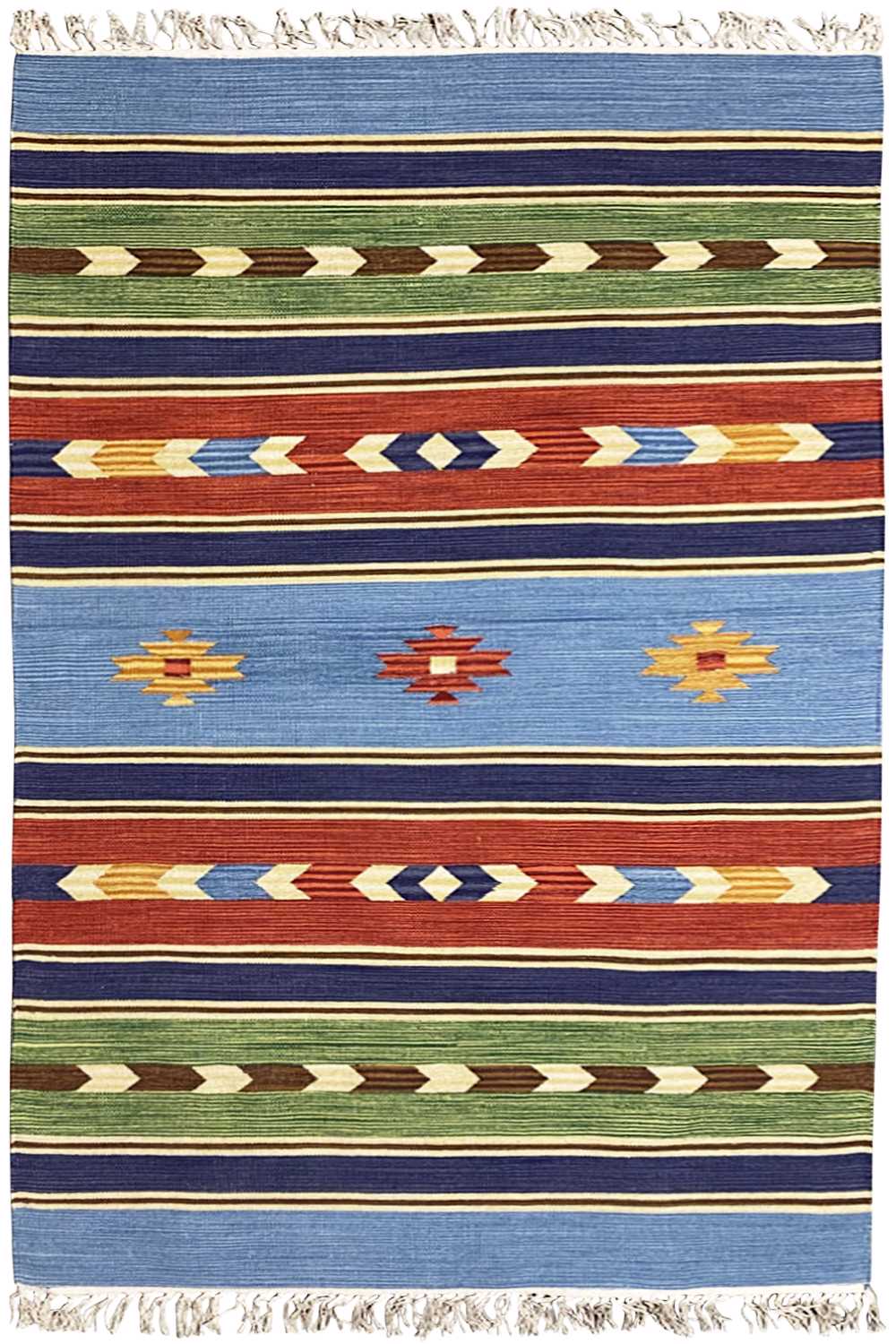 Moderner Kelim Teppich - Samak (140X200 cm) - German Carpet Shop