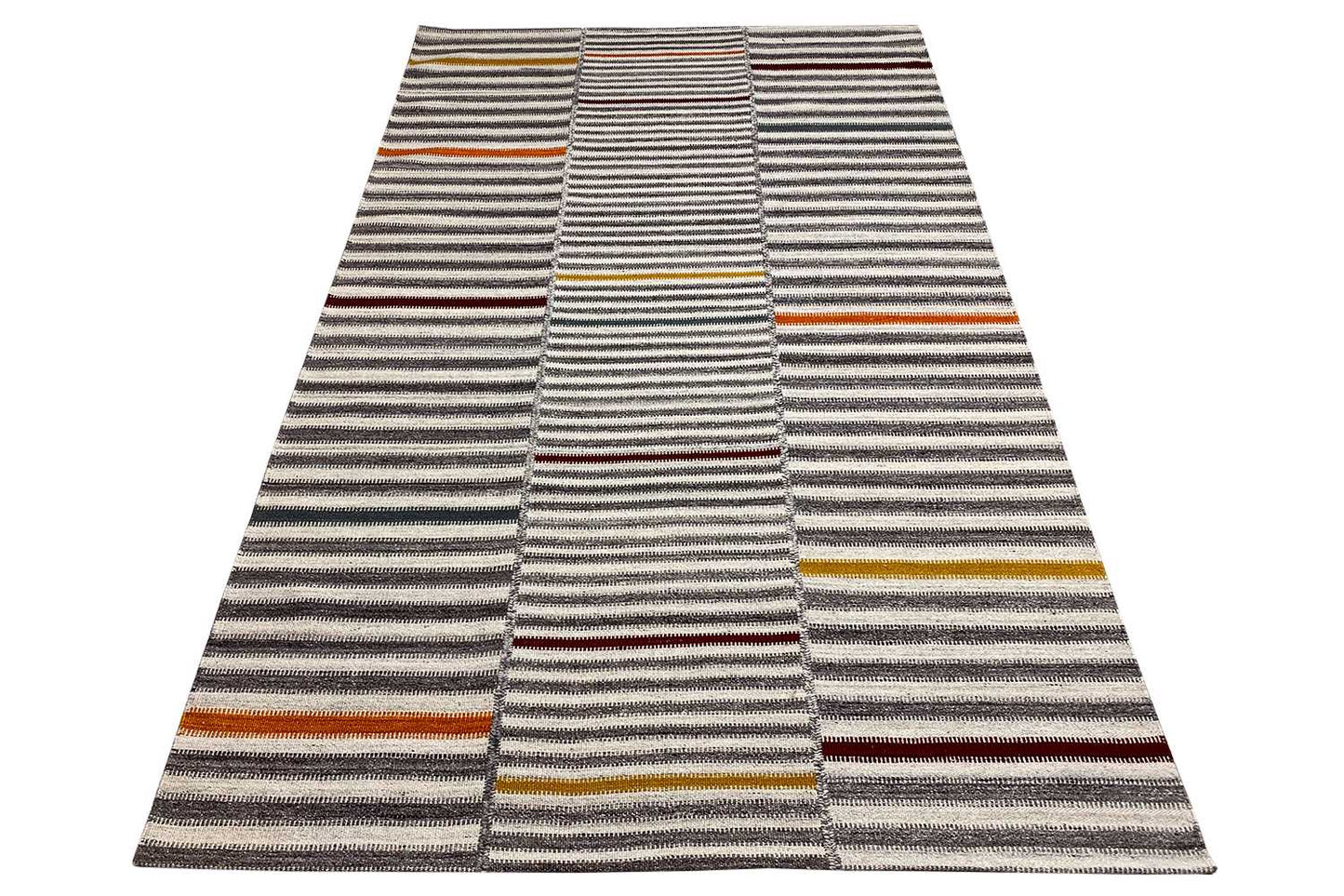 Moderne Kelim - Dhurrie - (245x157 cm) - German Carpet Shop