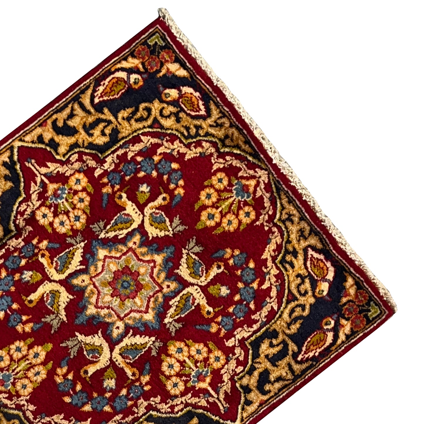 Poshti Teppich, Rot, 66x64 cm - Premium Poshti Teppich from German Carpet Shop - Just €190! Shop now at German Carpet Shop