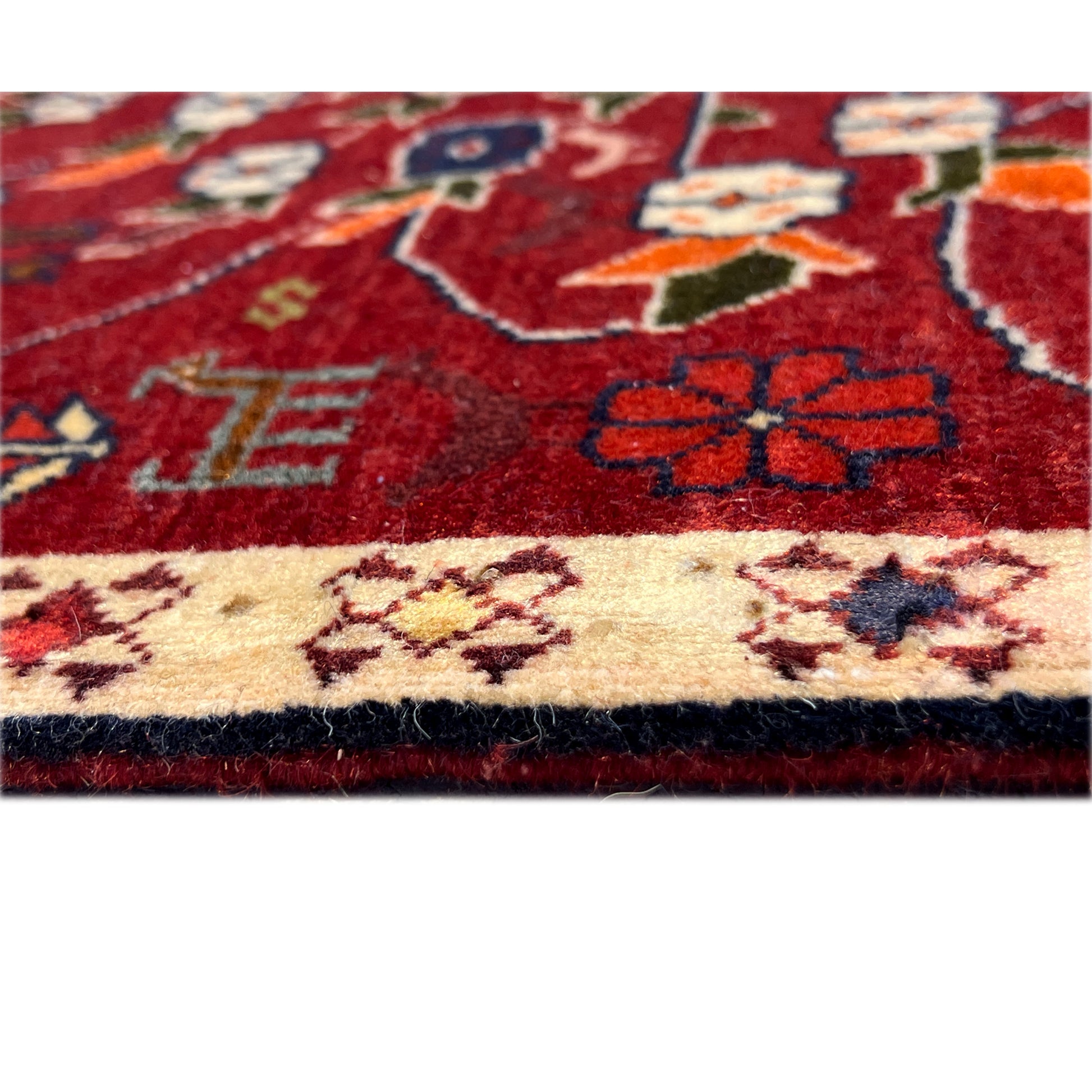 Roter Poshti Teppich 62x58 cm - German Carpet Shop
