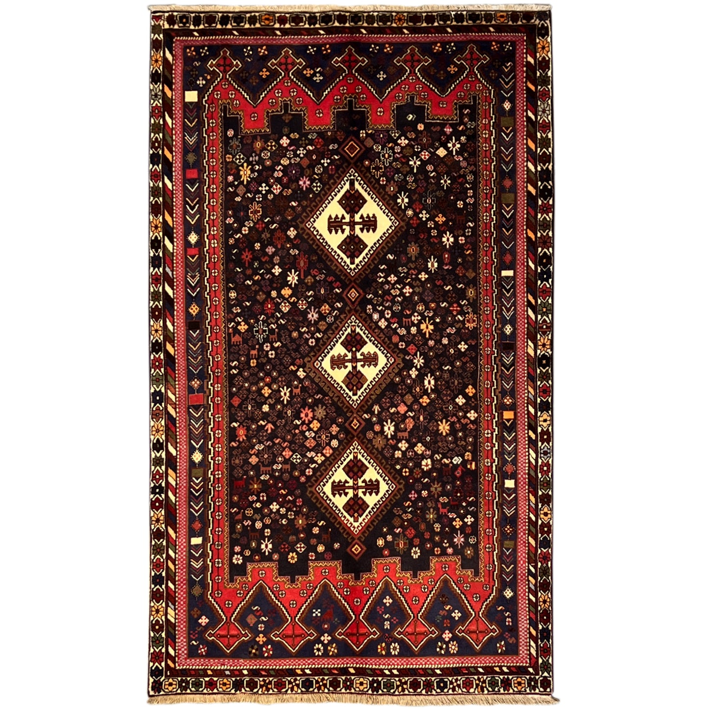 Sirjan Teppich 244x143 cm - Premium Sirjan Teppiche from German Carpet Shop - Just €675! Shop now at German Carpet Shop