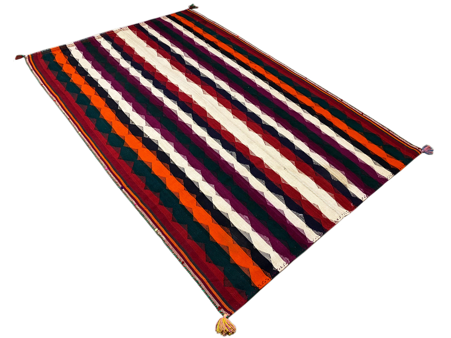 Traditioneller Persischer Jajim Kelim 223x152 cm