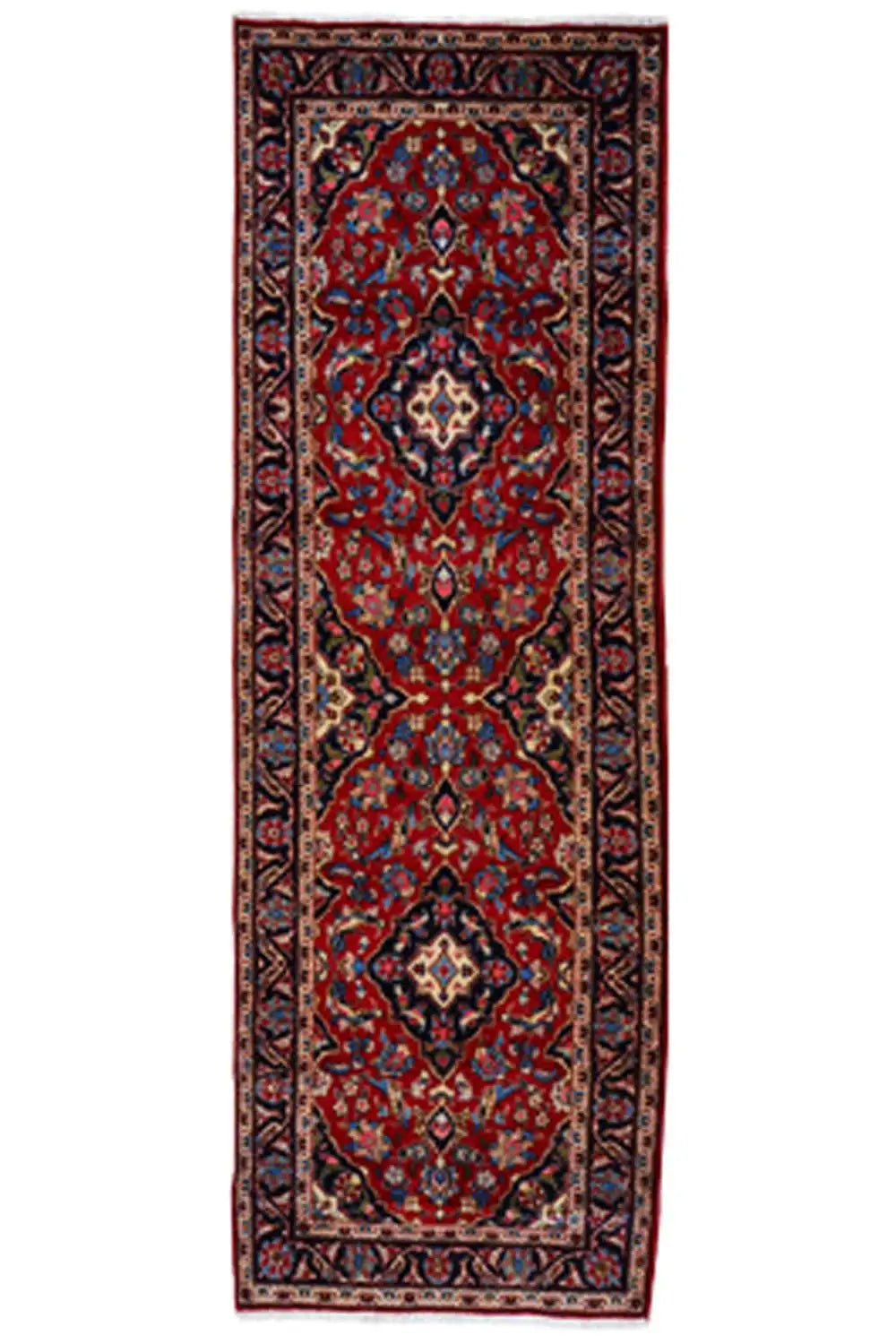 Keshan - Rot (326x108 cm) - German Carpet Shop