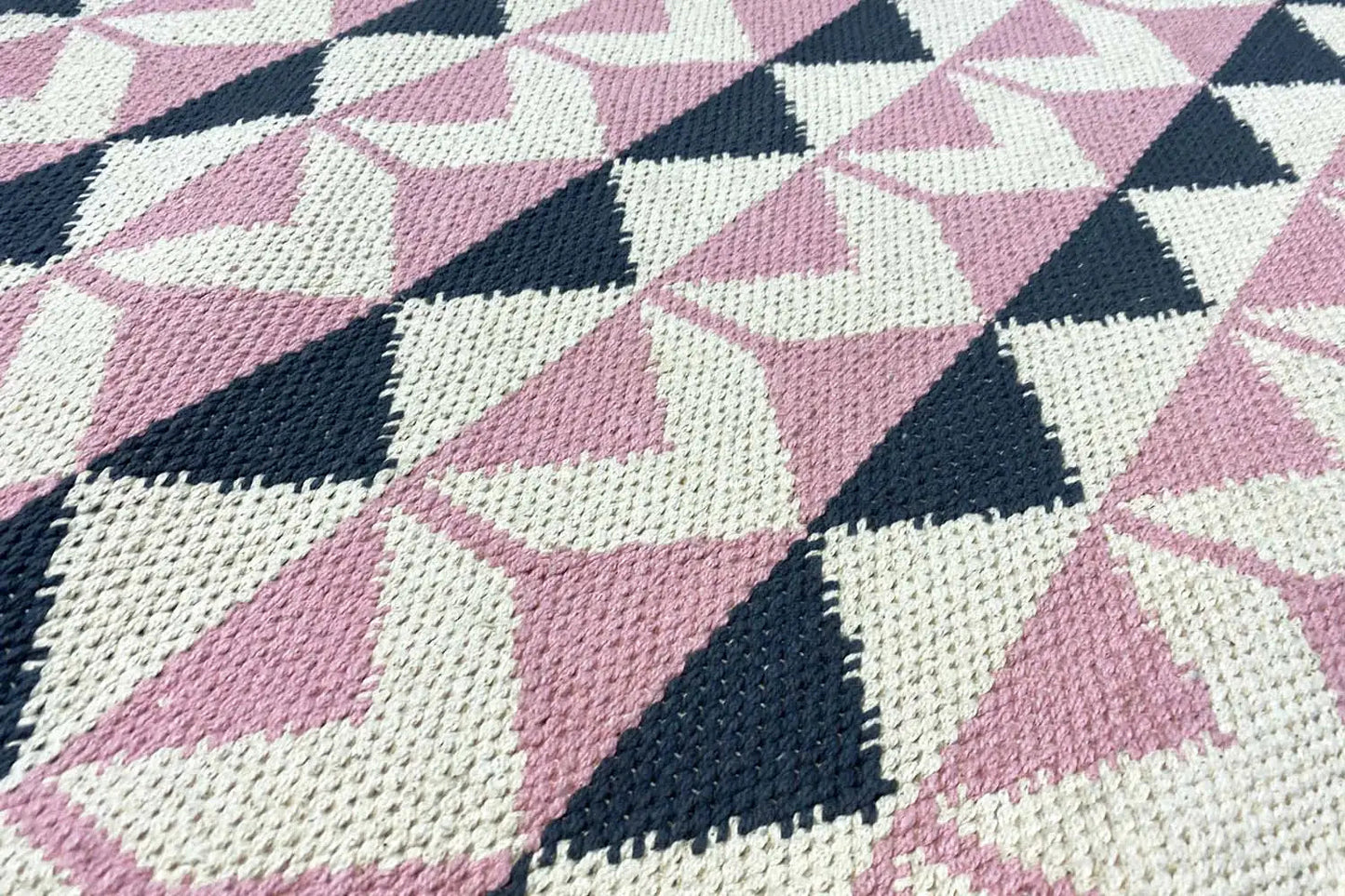 Moderne Kelim - Samak 05 Pink - German Carpet Shop