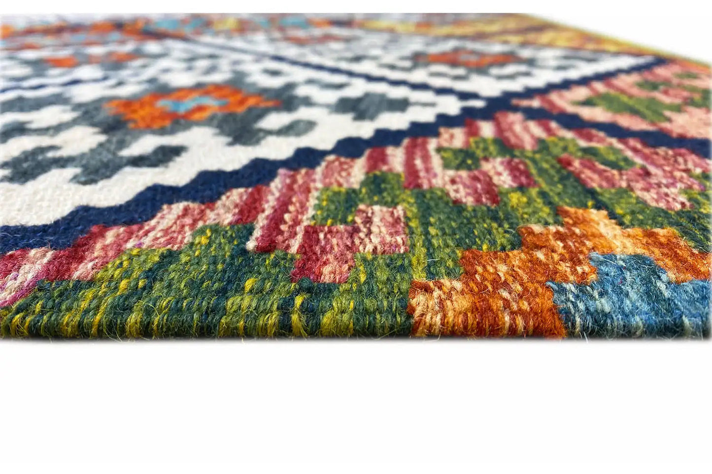 Kelim Afghan - (200x152cm) - German Carpet Shop