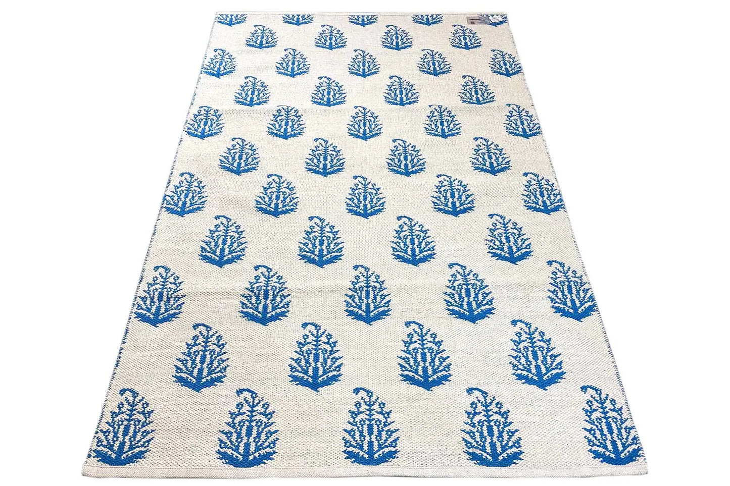 Moderne Kelim - Samak 06 Blue - German Carpet Shop