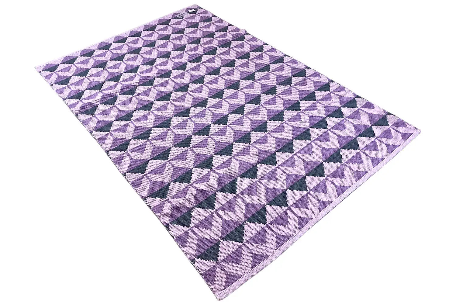 Moderner Kelim - Samak 05 Violet - German Carpet Shop