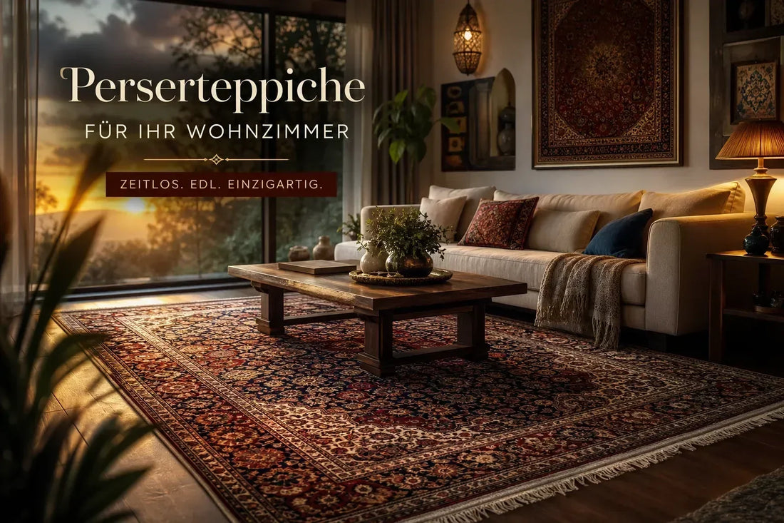 Beste Perserteppiche für Wohnzimmer:  Kaufempfehlungen und Stilideen