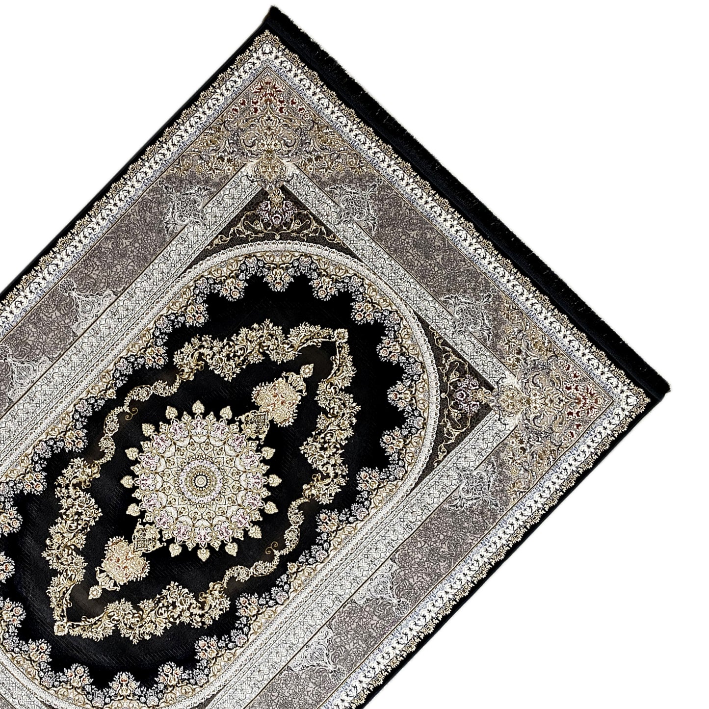 Tapete azul marinho 170x240cm