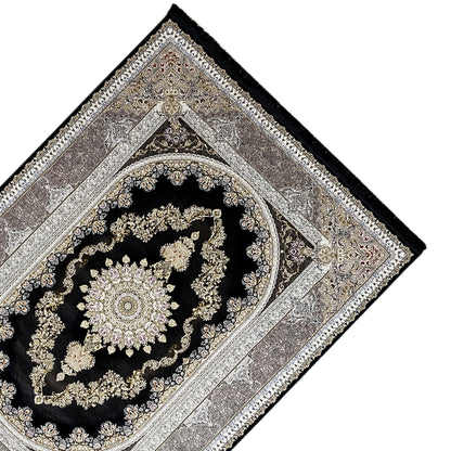 Tapete azul marinho 170x240cm