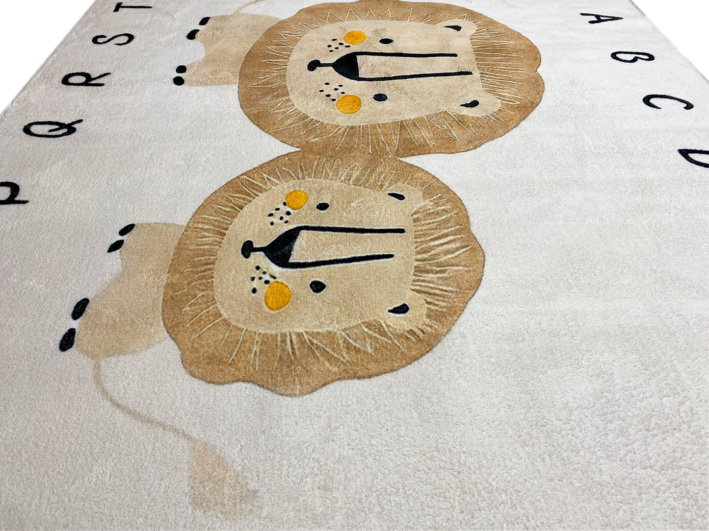 Tapete infantil „Leão“, bege, 140x200 cm