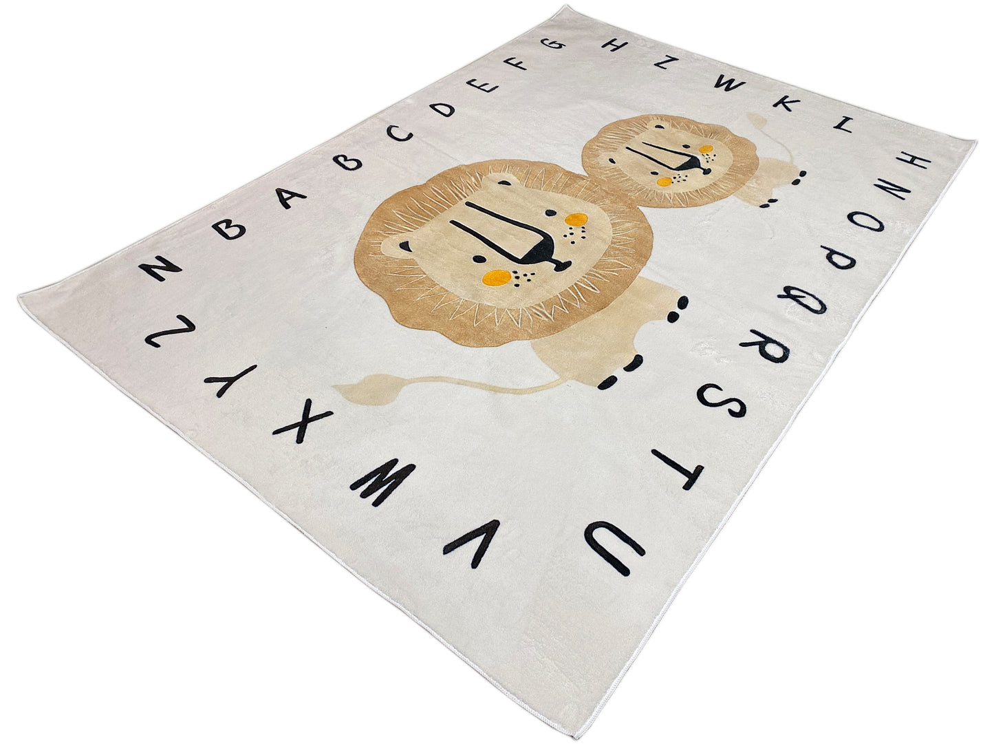 Tapete infantil „Leão“, bege, 160x230 cm