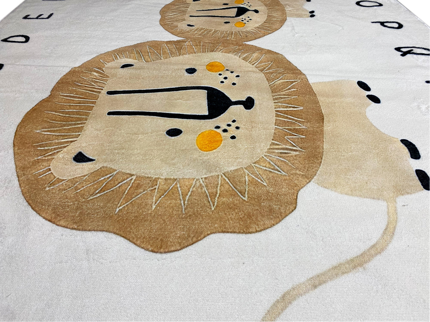 Tapete infantil „Leão“, bege, 160x230 cm