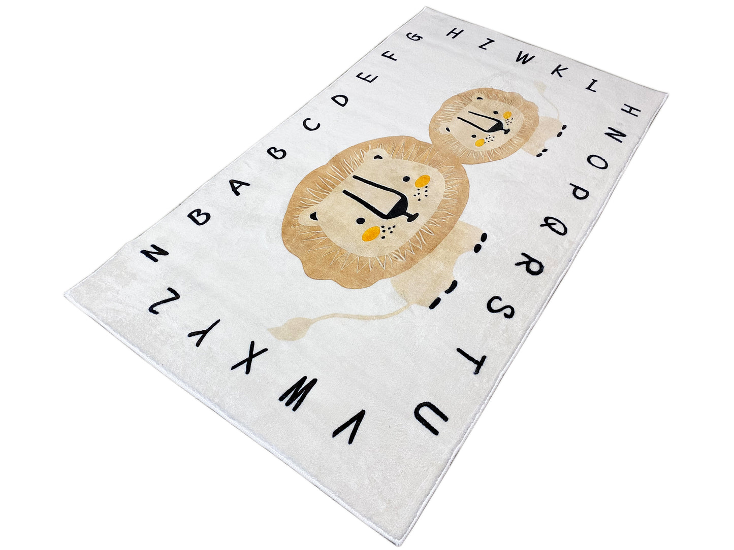 Tapete infantil „Leão“, bege, 90x160 cm