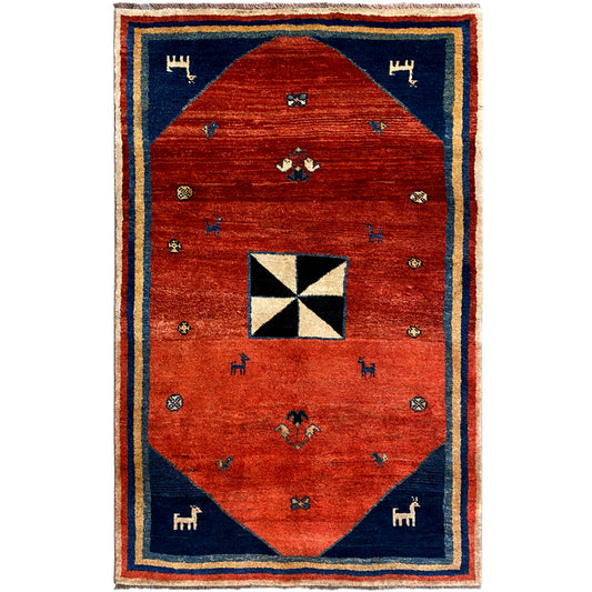 Tapete Gabbeh 188x116 cm