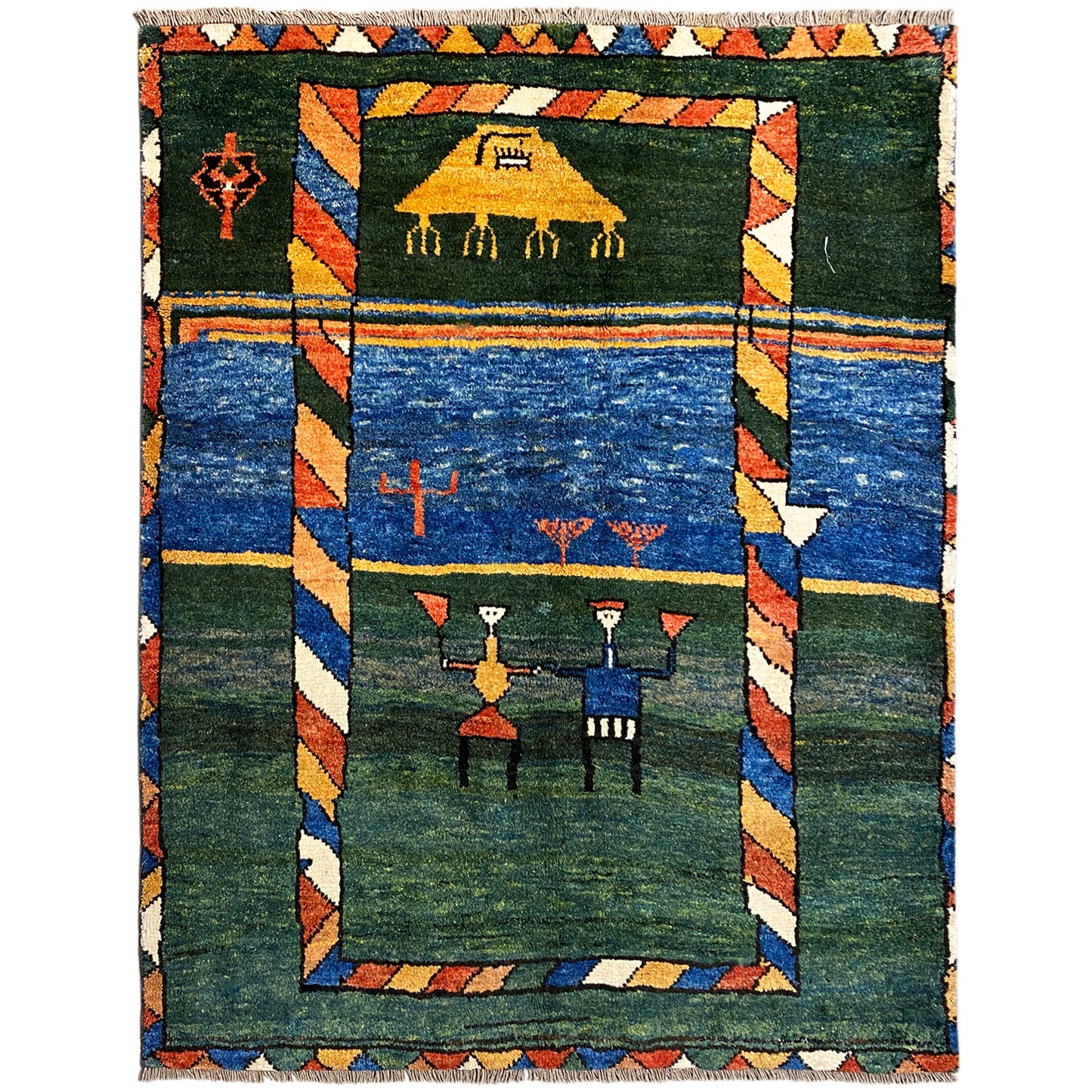 Tapete Gabbeh 170x140 cm