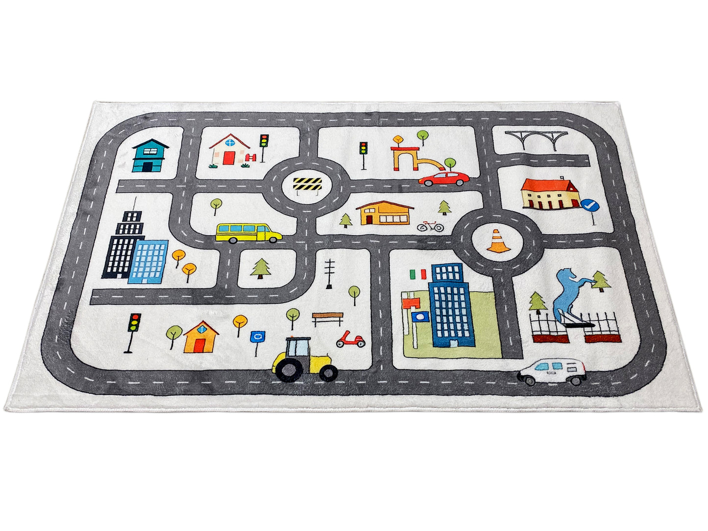 Tapete infantil „Rua“, bege, 90 × 160 cm