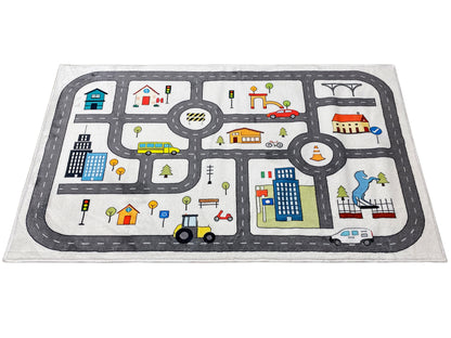 Tapete infantil „Rua“, bege, 90 × 160 cm