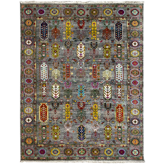 Indo Afghan Teppich - 302x238 cm