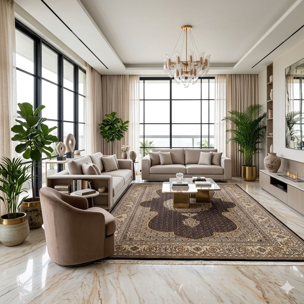 Tapete Indo Tabriz - 298x198cm