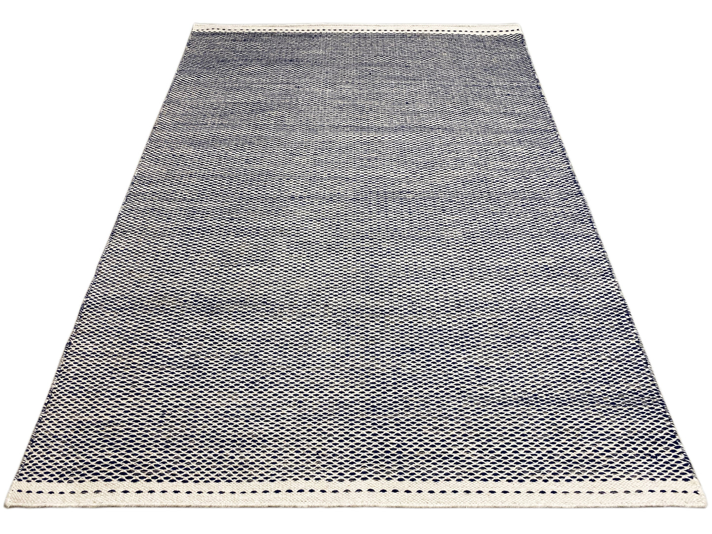 Tapete Kelim Azul Marinho - 160x230 cm