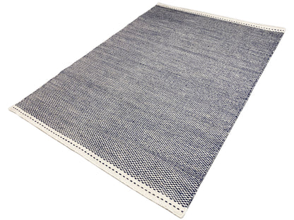 Tapete Kelim Azul Marinho - 160x230 cm