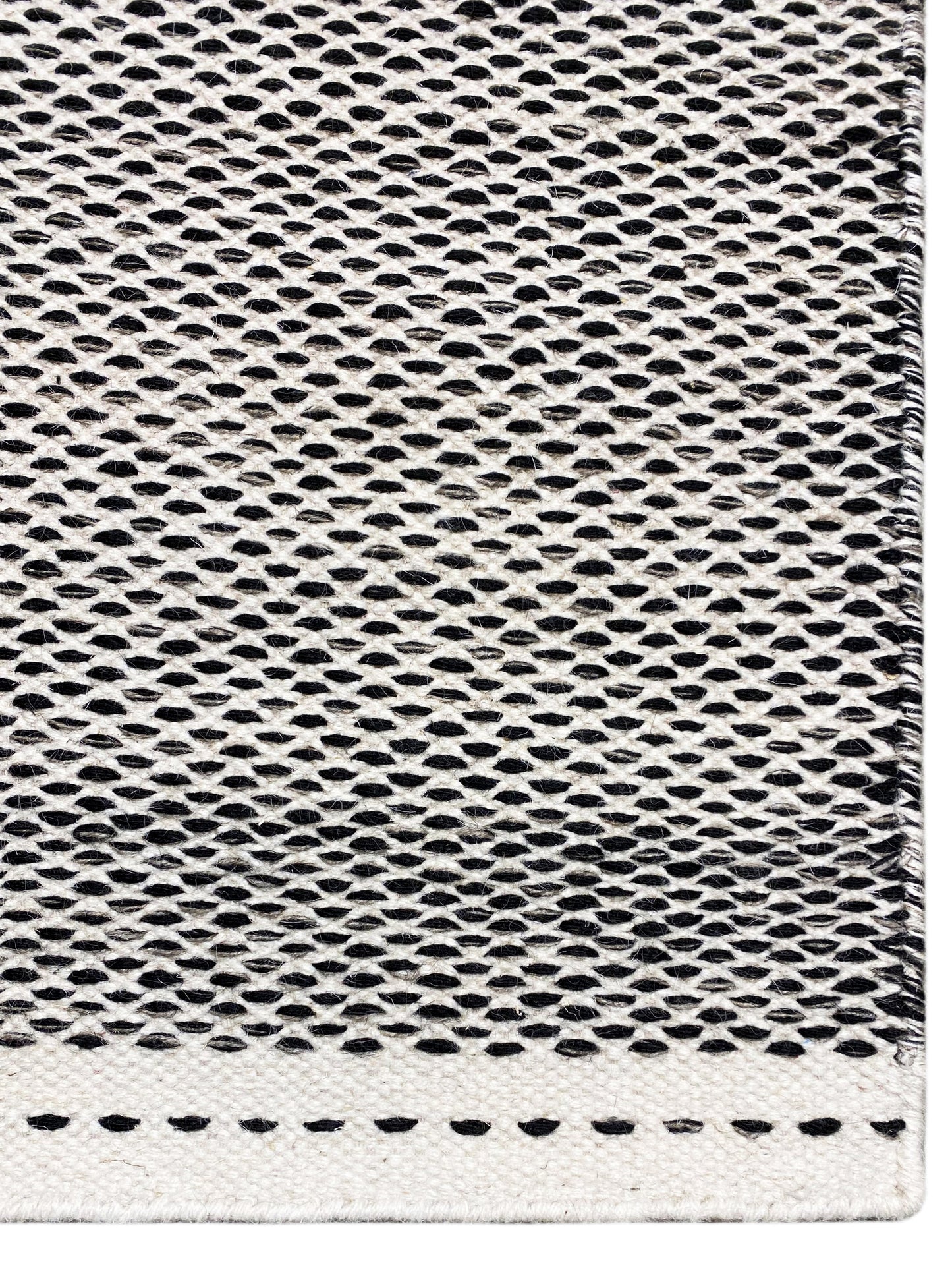 Tapete Kelim Preto - 160x230 cm