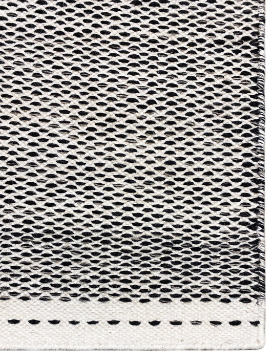 Tapete Kelim Preto - 160x230 cm