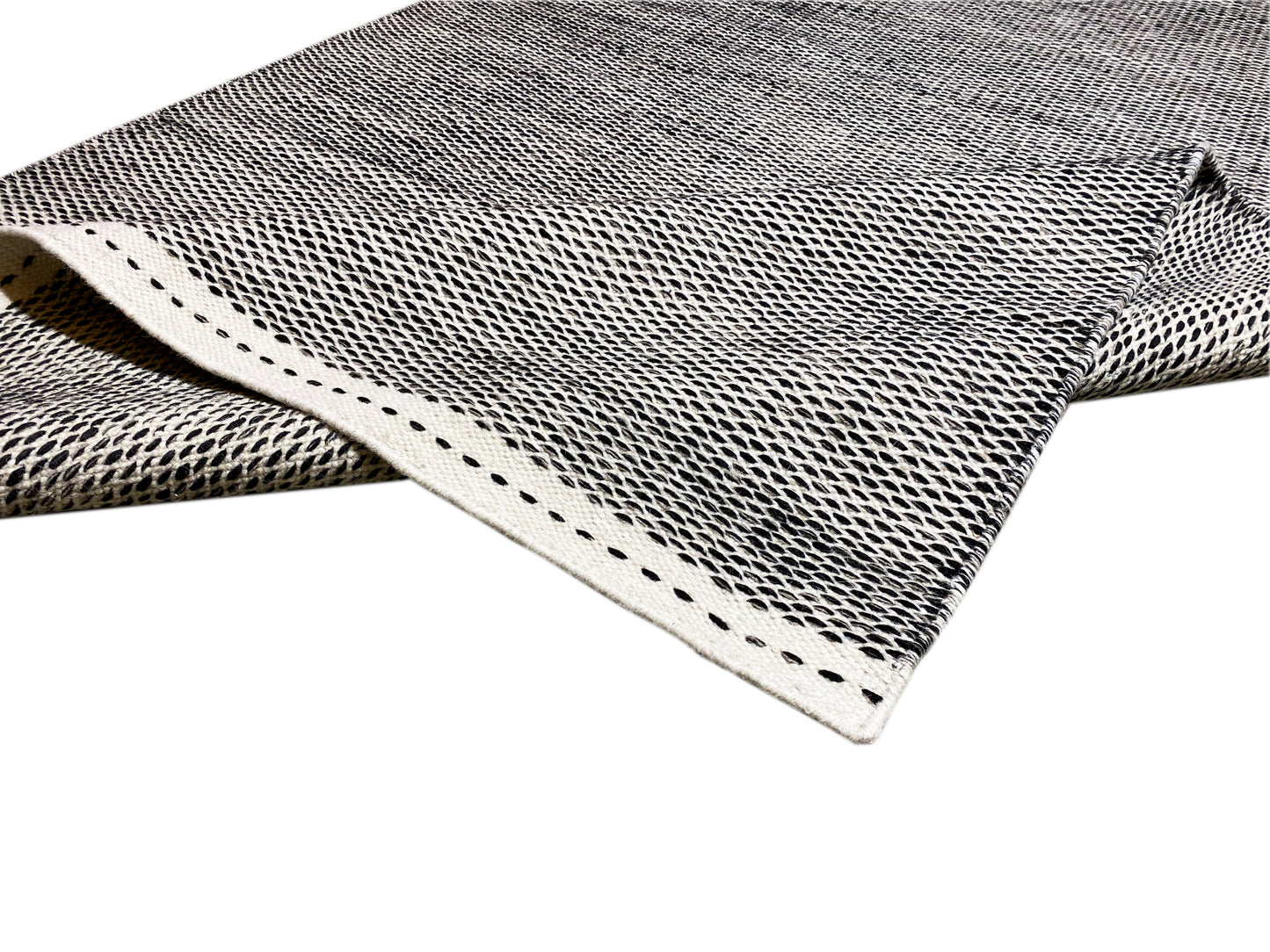 Tapete Kelim Preto - 160x230 cm