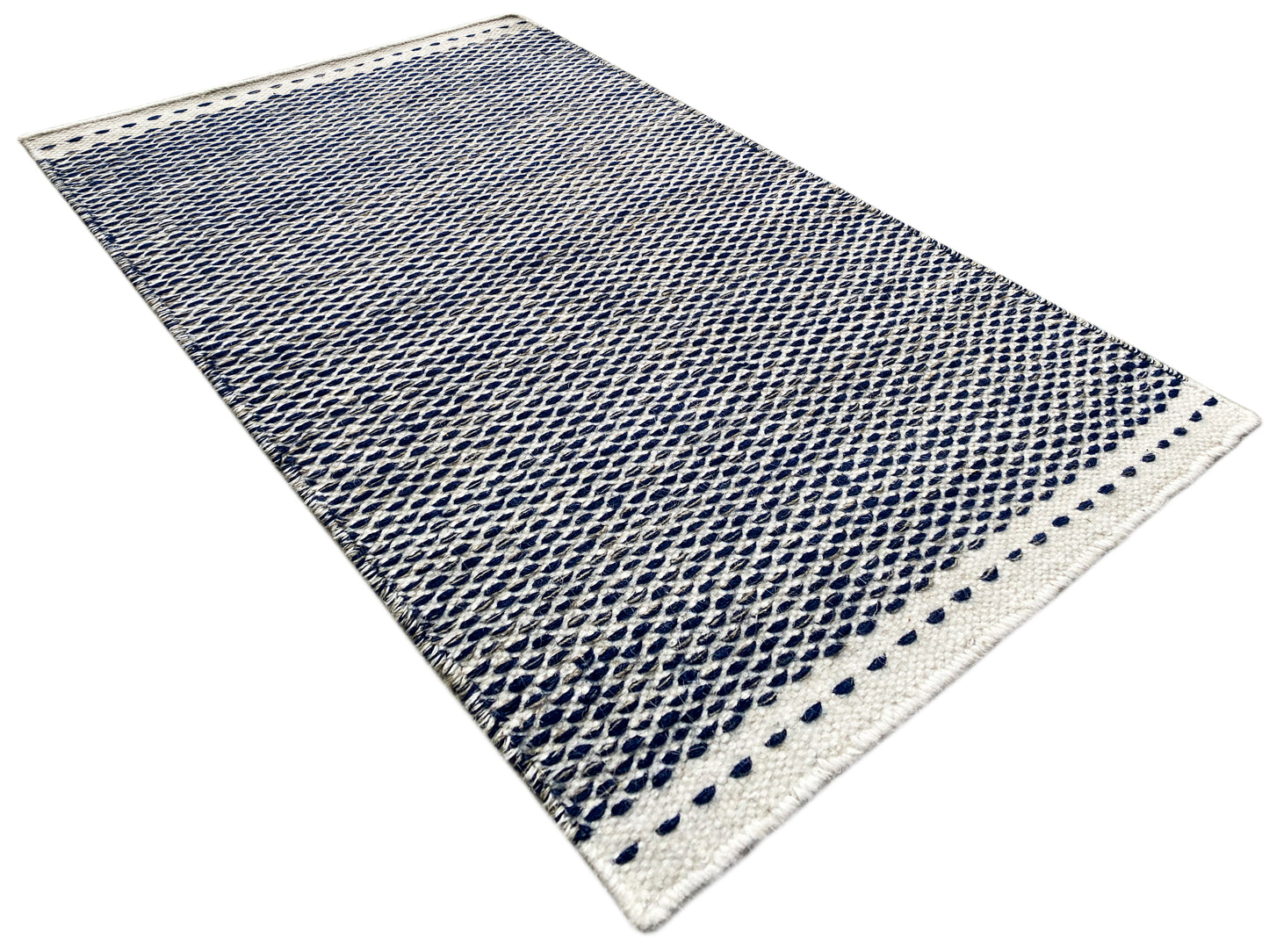 Tapete Kelim Azul - 60x90 cm