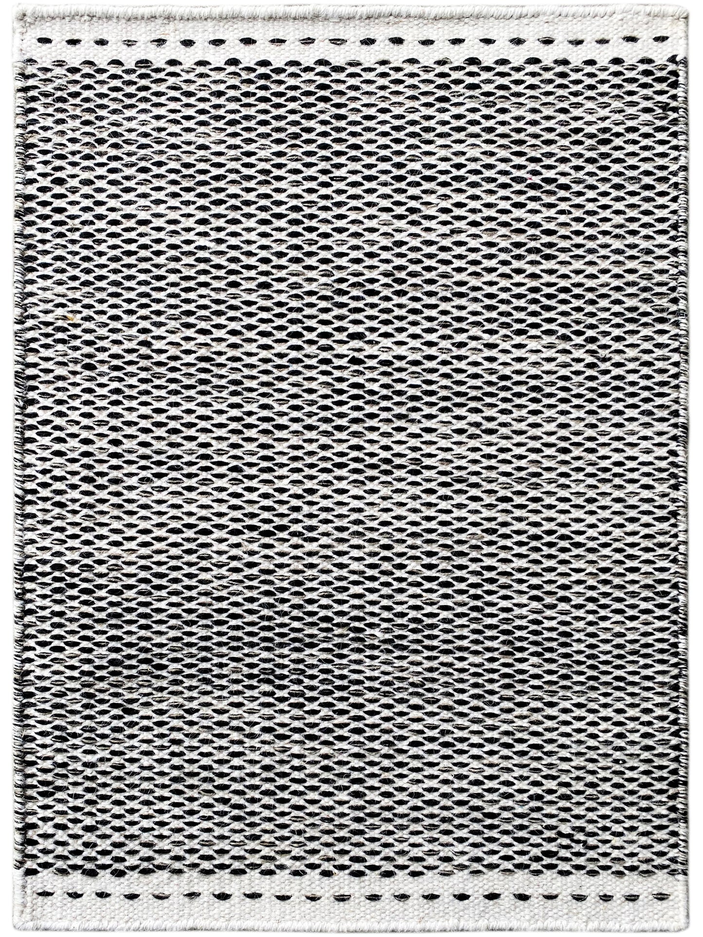 Tapete Kelim Preto - 60x90 cm
