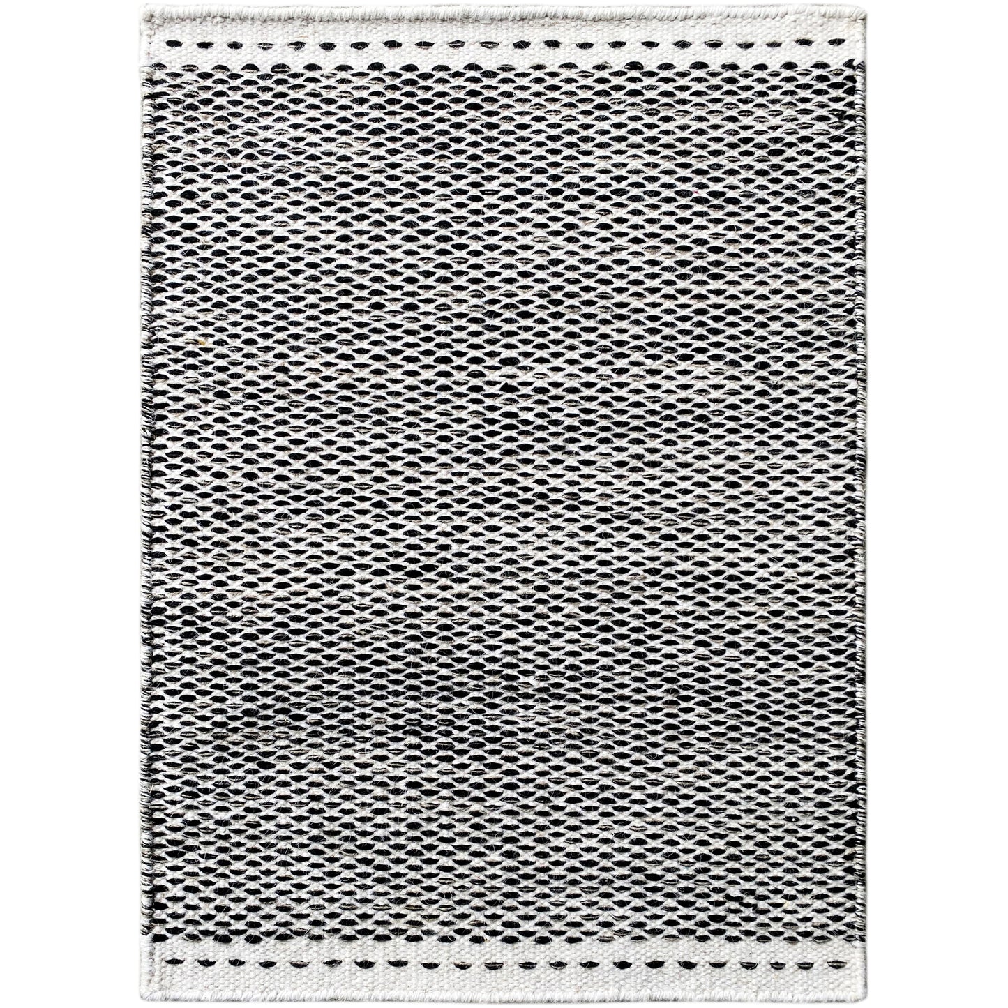 Tapete Kelim Preto - 60x90 cm